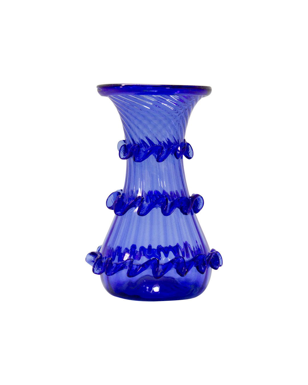 Cobalt Blue Gordiola Vase. Mallorca, 1950s